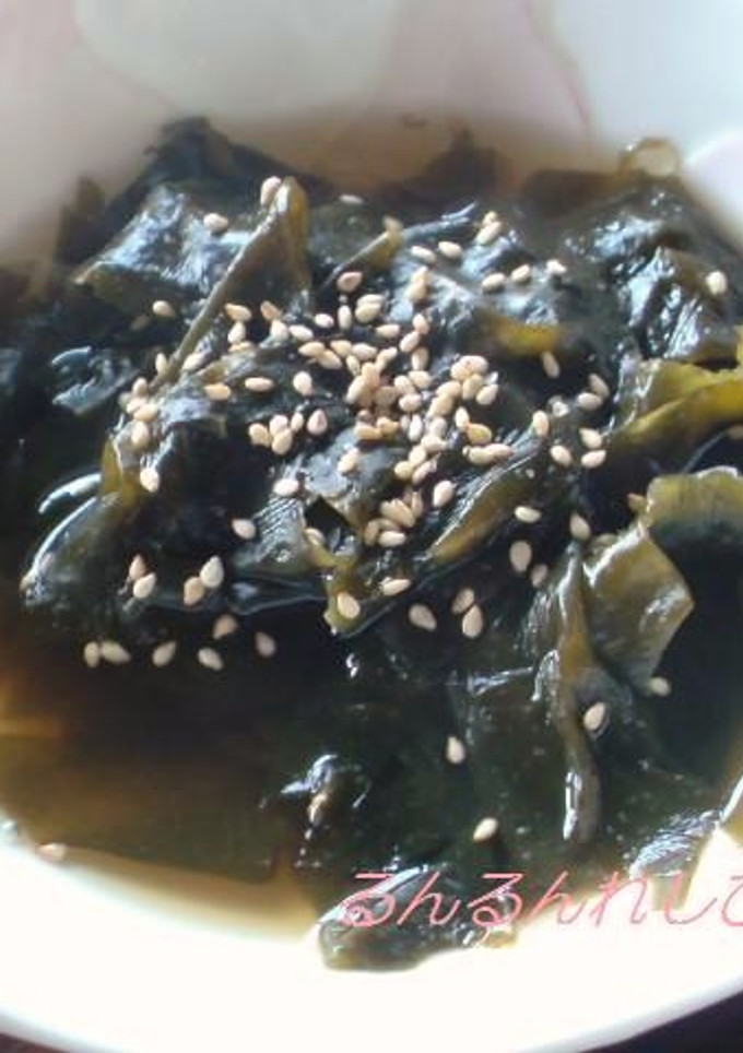 わかめ～♪　つるつる食べちゃえ　さっと煮-レシピのメイン写真