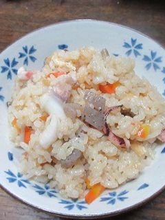 炊飯器でいかの炊き込みご飯-レシピのメイン写真