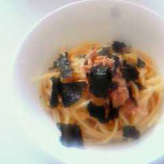 รูปของ 簡単♡和風ツナパスタ-ぶっかけうどん風-