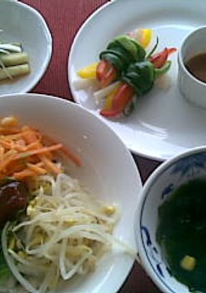 韓国風お刺身 カラフルなフェ-レシピのメイン写真