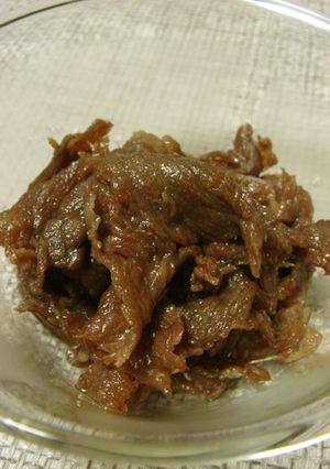 ★牛肉だけ！いろいろ使える甘辛煮★-レシピのメイン写真