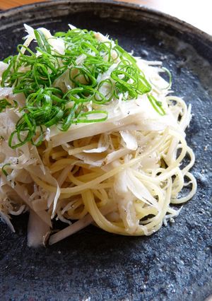 じゃこと牛蒡の和風ペペロンチーノ-レシピのメイン写真