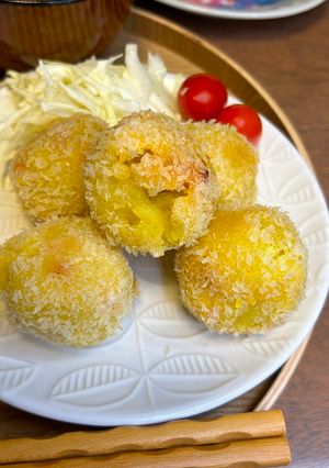 お月見コロッケ-レシピのメイン写真