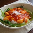 鶏ささみで*うまうまトリチリのっけご飯