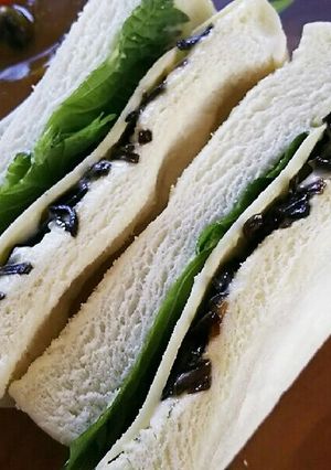 大葉の香りが爽やかなチーズ昆布サンド-レシピのメイン写真