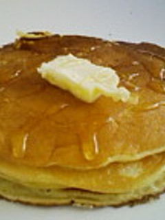 簡単ヘルシー♪豆腐でもっちりホットケーキ-レシピのメイン写真