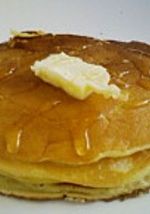 簡単ヘルシー♪豆腐でもっちりホットケーキ-レシピのメイン写真