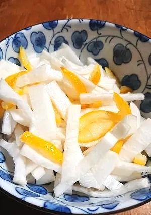 ゆずと大根のお箸休め-レシピのメイン写真