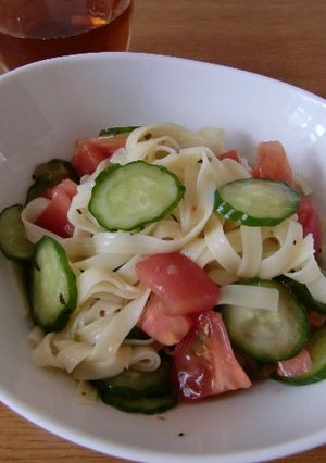 簡単冷風パスタ-レシピのメイン写真