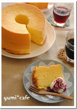 ほわほわやわらか✿プレーンシフォン-レシピのメイン写真