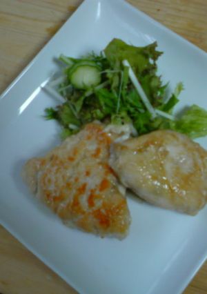 ★鶏むね肉の梅ﾁｰｽﾞはさみ焼き★-レシピのメイン写真
