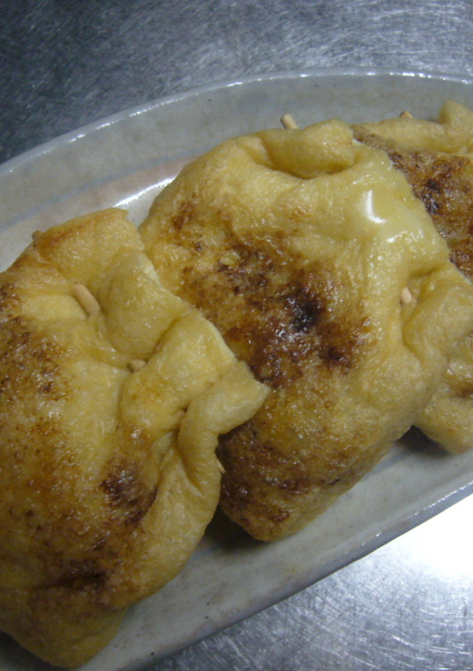 油揚げの納豆ﾁｰｽﾞ焼き♬-レシピのメイン写真