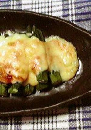オクラ味噌焼き(*^_^*)-レシピのメイン写真