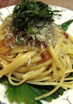 簡単うま＊青紫蘇じゃこのペペロンチーノ-レシピのメイン写真
