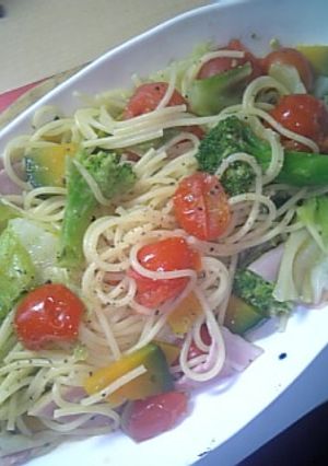 菜食健美☆野菜たっぷりスパゲッティ-レシピのメイン写真