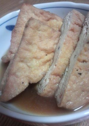 ジュンジュワ〜！がんもと厚揚げの煮物-レシピのメイン写真