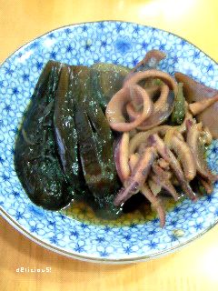 イカとナスの煮付け-レシピのメイン写真