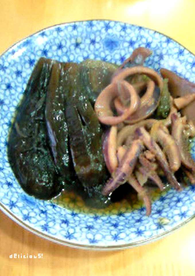 イカとナスの煮付け-レシピのメイン写真
