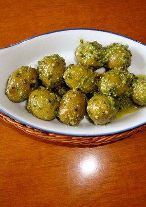 美味しいオリーブ☆ジェノベーゼあえ-レシピのメイン写真