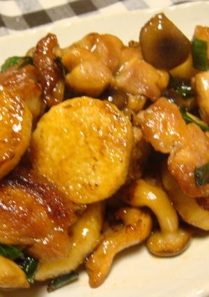 ＊鶏肉と長いもの甘辛炒め＊-レシピのメイン写真