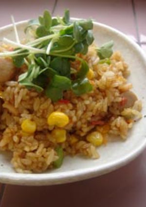 家のカレーチャーハン♪-レシピのメイン写真