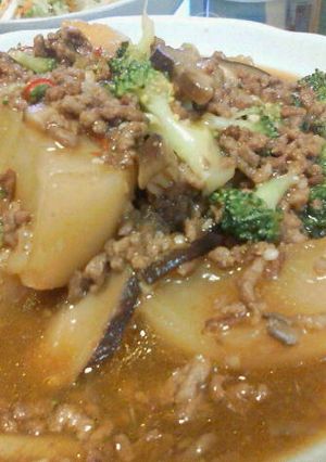 お肉たっぷり!20分で大根やわらか煮-レシピのメイン写真