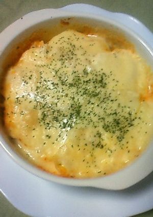 ミートソースで！ポテトグラタン-レシピのメイン写真