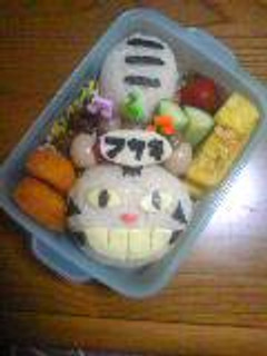 ねこバス弁当-レシピのメイン写真