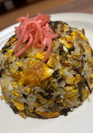 高菜チャーハン-レシピのメイン写真
