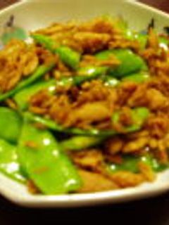 ツナときぬさやの和風カレー炒め-レシピのメイン写真