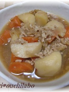 生姜肉じゃが-レシピのメイン写真