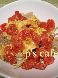 トマトのかた焼きソバ♪-レシピのメイン写真