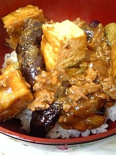 麻婆ナス&厚揚げ-レシピのメイン写真