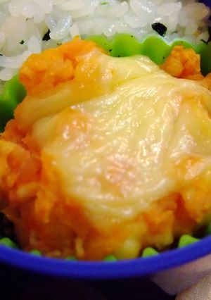 お弁当に❤ポテトのチーズケチャップ焼き❤-レシピのメイン写真
