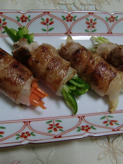 野菜入り豚肉ロール(*´▽`*)-レシピのメイン写真