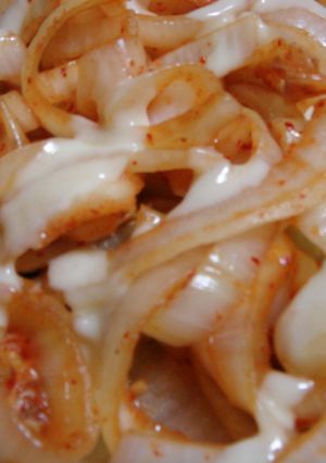 玉ねぎとキムチで☆ご飯がすすむー☆-レシピのメイン写真