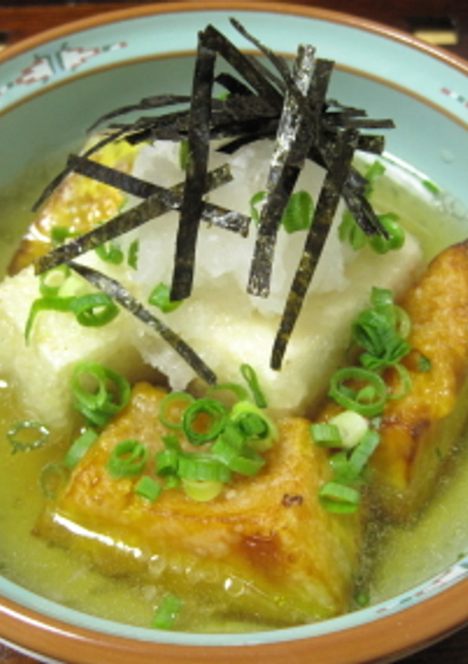 イチオシ★揚げ出し豆腐と揚げ出しかぼちゃ-レシピのメイン写真