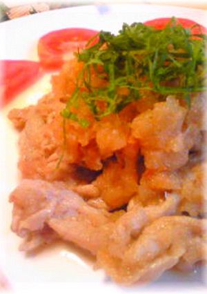 夏バテ解消！！豚肉のスタミナ和え-レシピのメイン写真