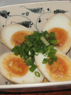 キャベツのたれで味玉-レシピのメイン写真