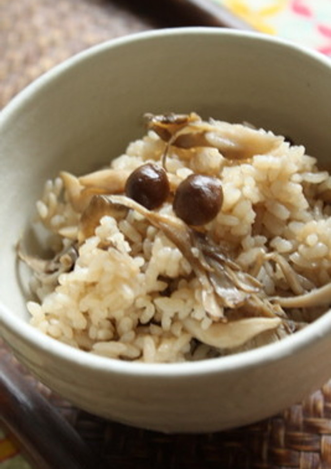 きのこいっぱい中華風炊き込みご飯-レシピのメイン写真