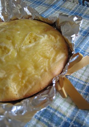 初めてさんにも出来る！粉チーズのケーキ♪-レシピのメイン写真