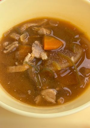 スタミナ汁#豊明市学校給食-レシピのメイン写真