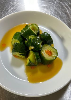 子どもも大好き蛇腹胡瓜のおつまみ風-レシピのメイン写真