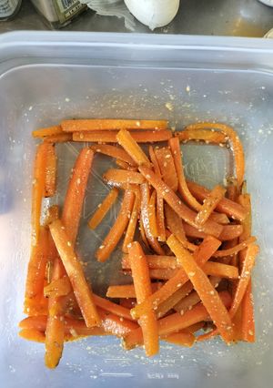 塩味にんじんナムル（キンパ用）-レシピのメイン写真