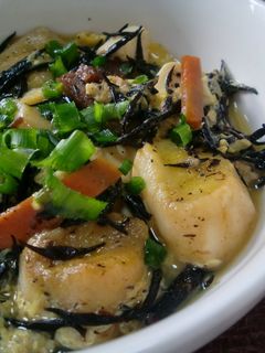 とろ~り♪ひじきとお麩の卵とじ-レシピのメイン写真