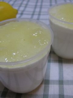 さわやかレモンジュレのムース-レシピのメイン写真