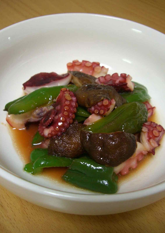 蛸と野菜のタイ風炒め-レシピのメイン写真
