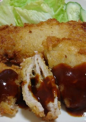 豚肉を重ねて☆チーズカツ♪-レシピのメイン写真