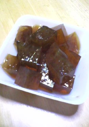 ところてん固めちゃいました☆-レシピのメイン写真