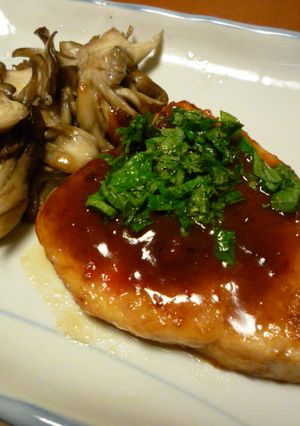 梅干１つでさっぱり♪カジキの照り焼き-レシピのメイン写真